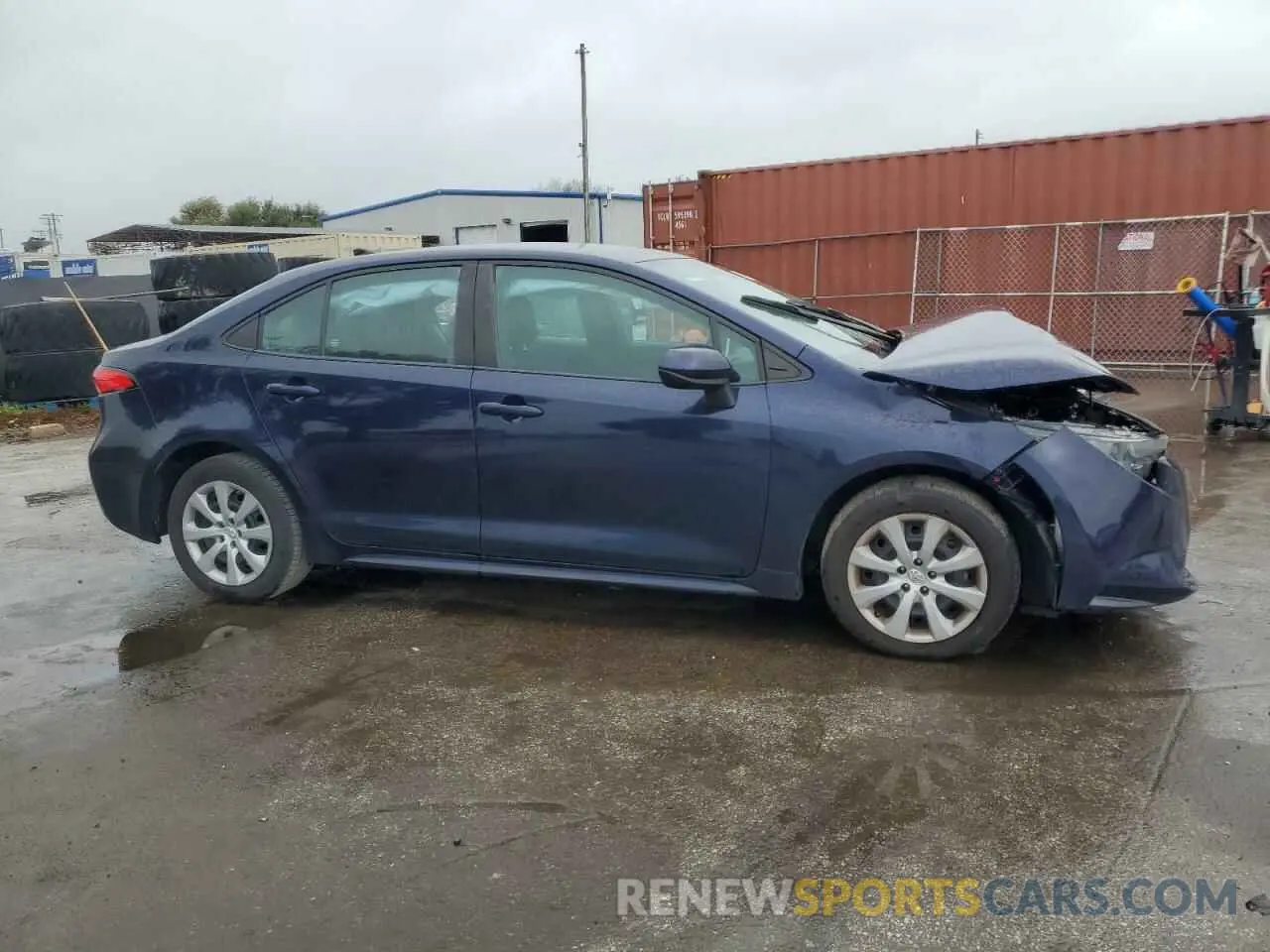 4 fotografías del automóvil dañado 5YFEPMAE2MP187014 TOYOTA COROLLA 2021