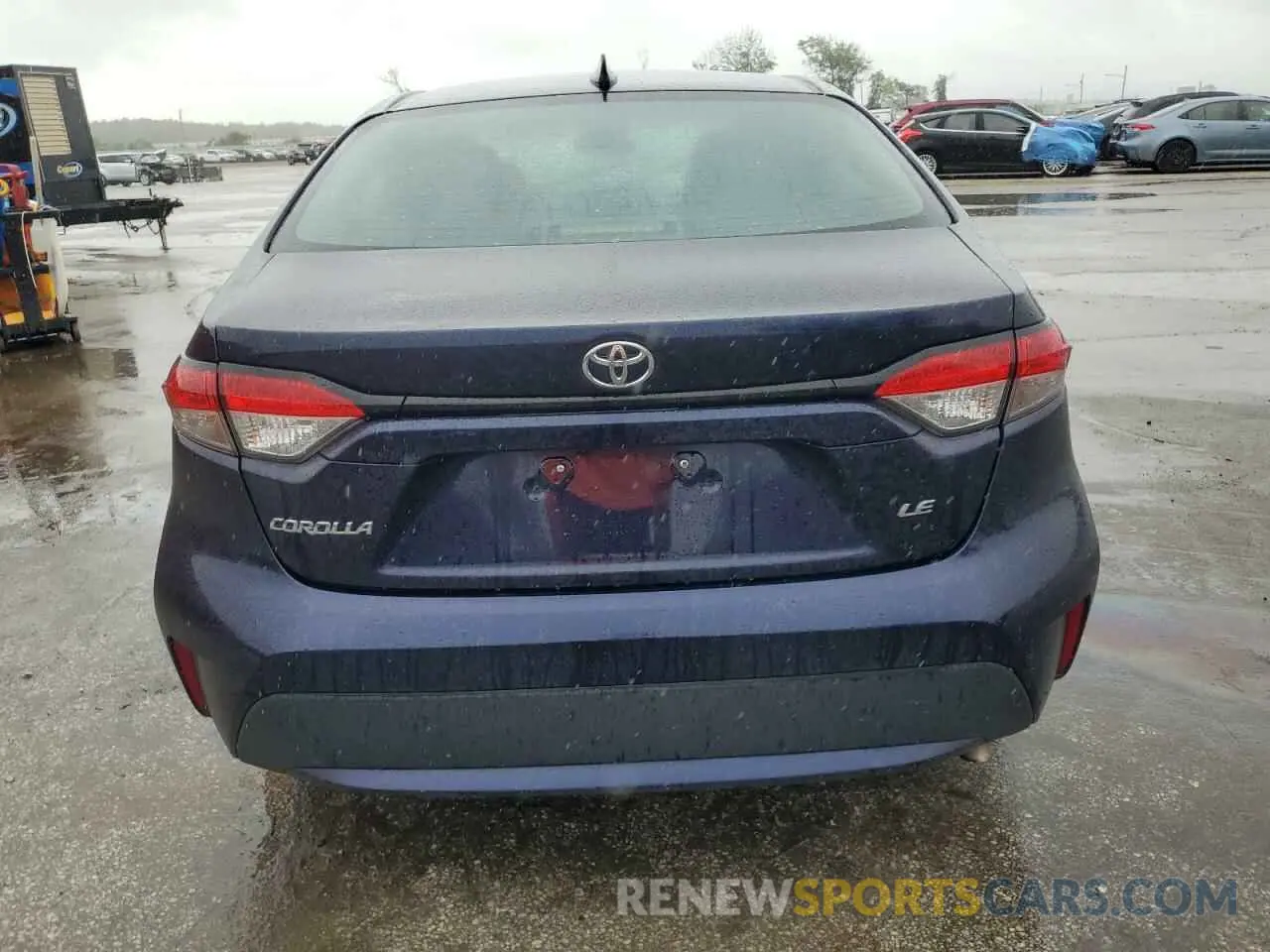 6 fotografías del automóvil dañado 5YFEPMAE2MP187014 TOYOTA COROLLA 2021