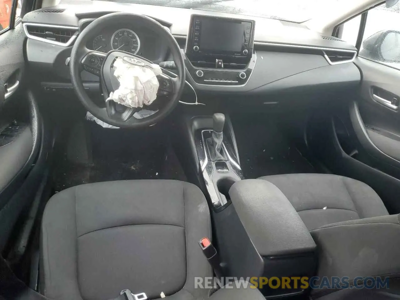 8 fotografías del automóvil dañado 5YFEPMAE2MP187014 TOYOTA COROLLA 2021