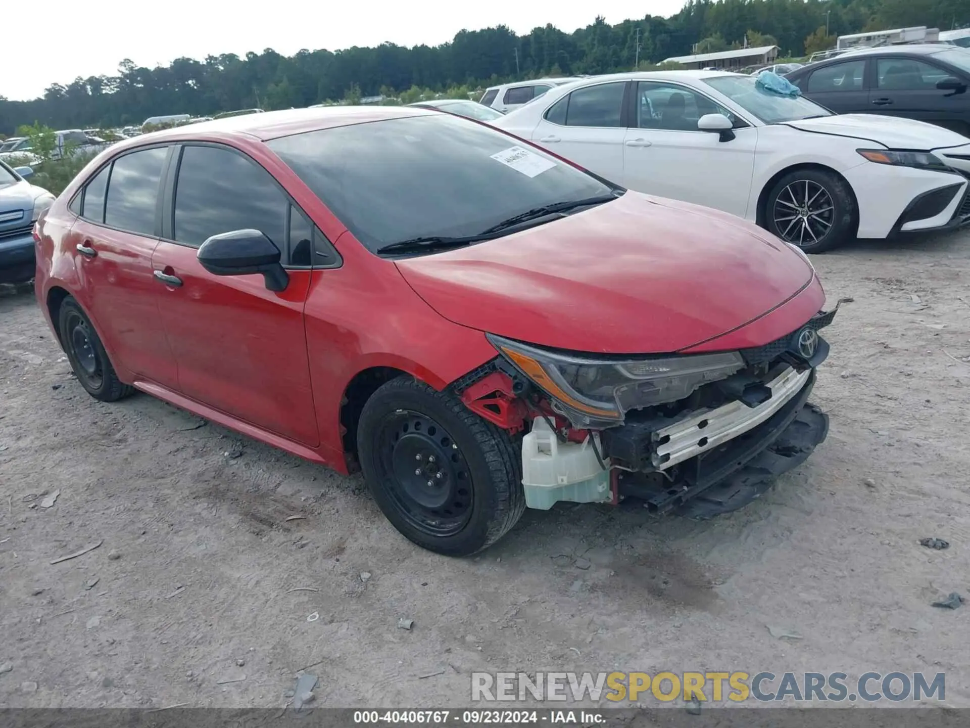 1 fotografías del automóvil dañado 5YFEPMAE2MP188485 TOYOTA COROLLA 2021