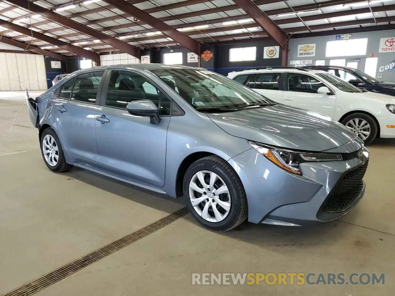 4 fotografías del automóvil dañado 5YFEPMAE2MP188728 TOYOTA COROLLA 2021