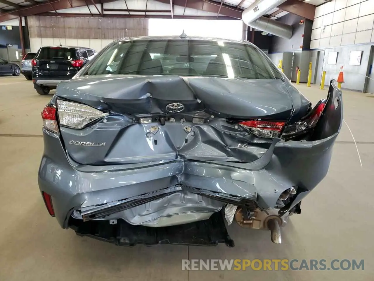 6 fotografías del automóvil dañado 5YFEPMAE2MP188728 TOYOTA COROLLA 2021