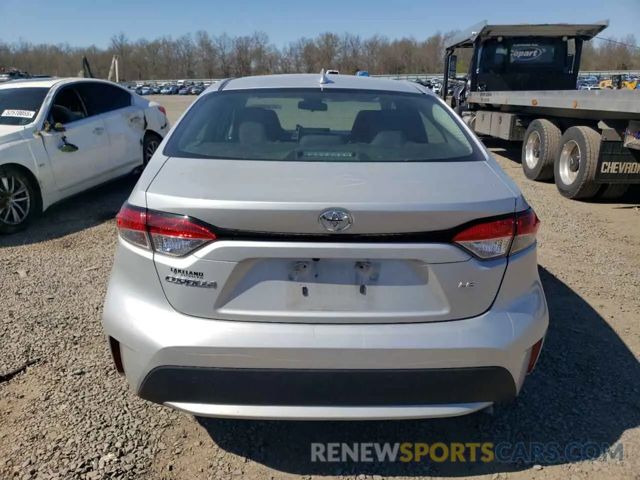 6 fotografías del automóvil dañado 5YFEPMAE2MP192780 TOYOTA COROLLA 2021
