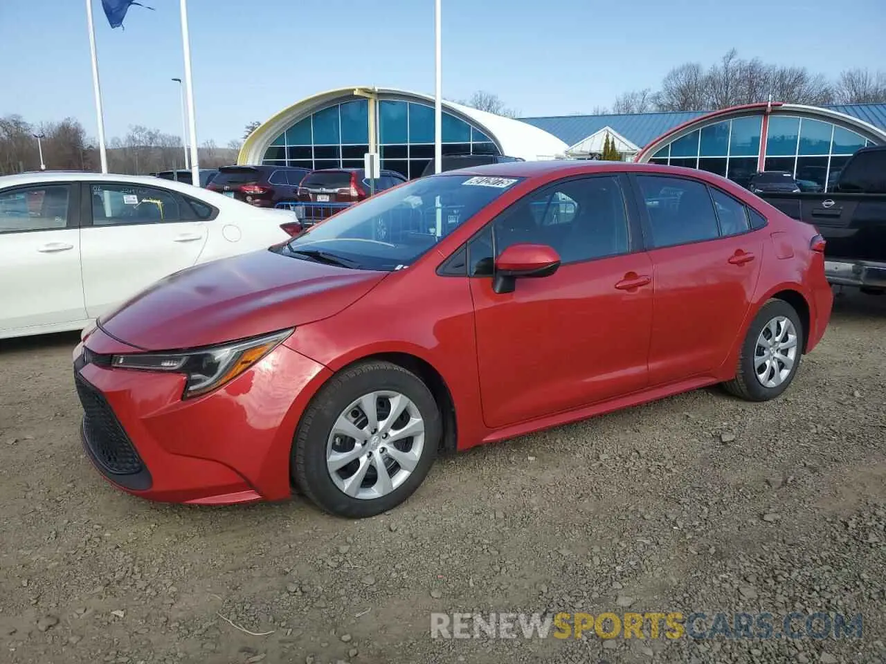 1 fotografías del automóvil dañado 5YFEPMAE2MP203146 TOYOTA COROLLA 2021