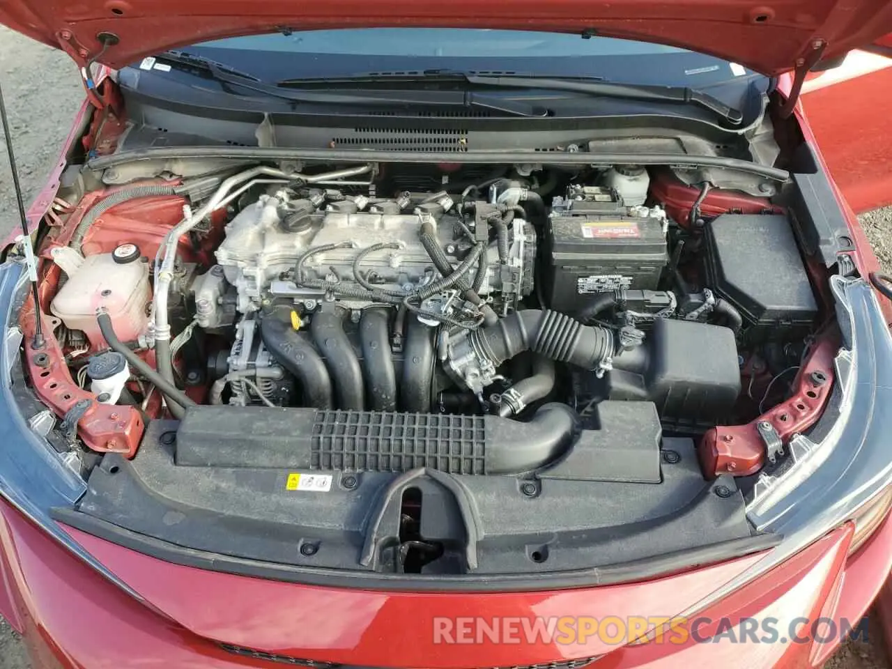 11 fotografías del automóvil dañado 5YFEPMAE2MP203146 TOYOTA COROLLA 2021