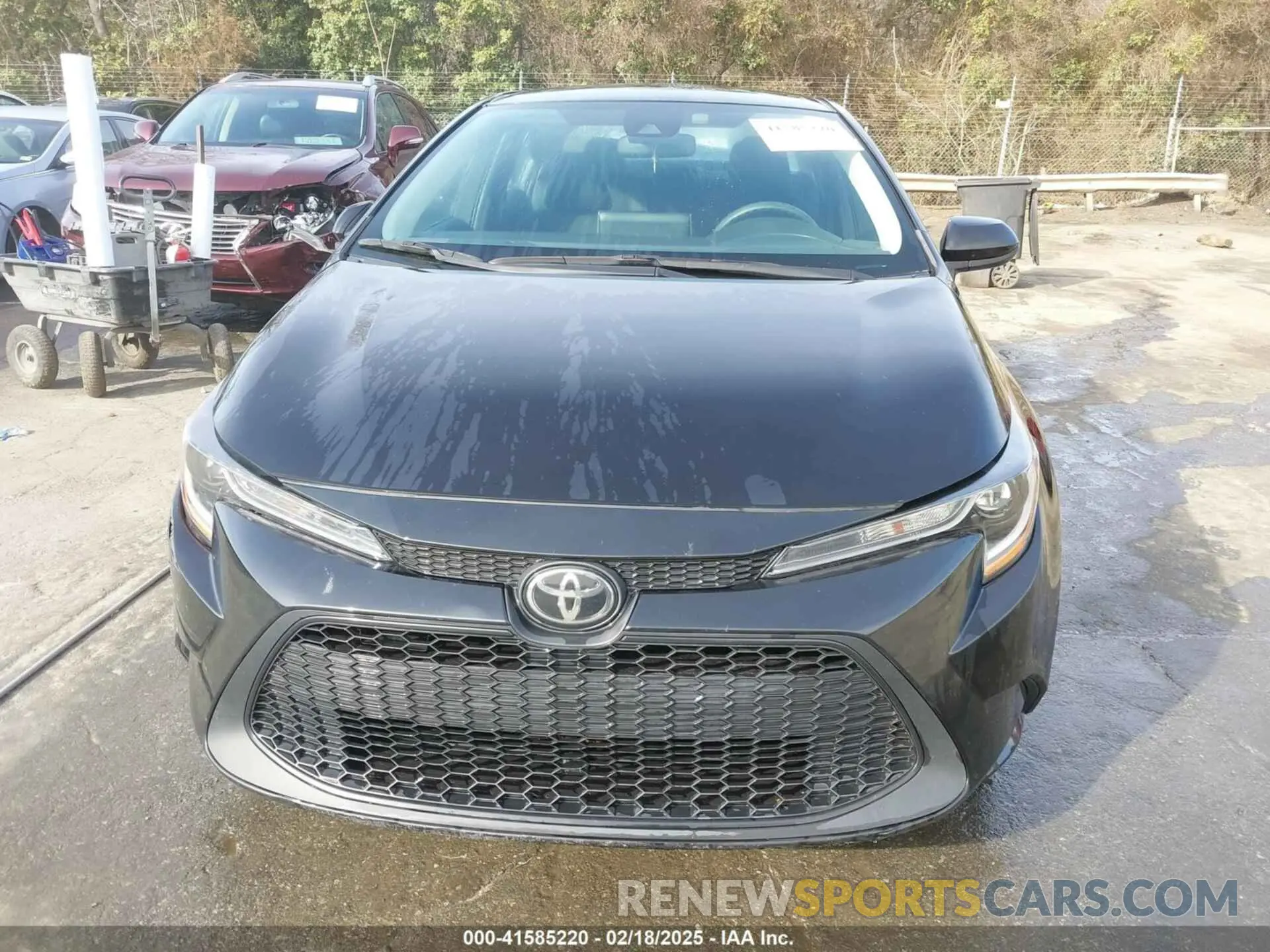 12 fotografías del automóvil dañado 5YFEPMAE2MP204667 TOYOTA COROLLA 2021