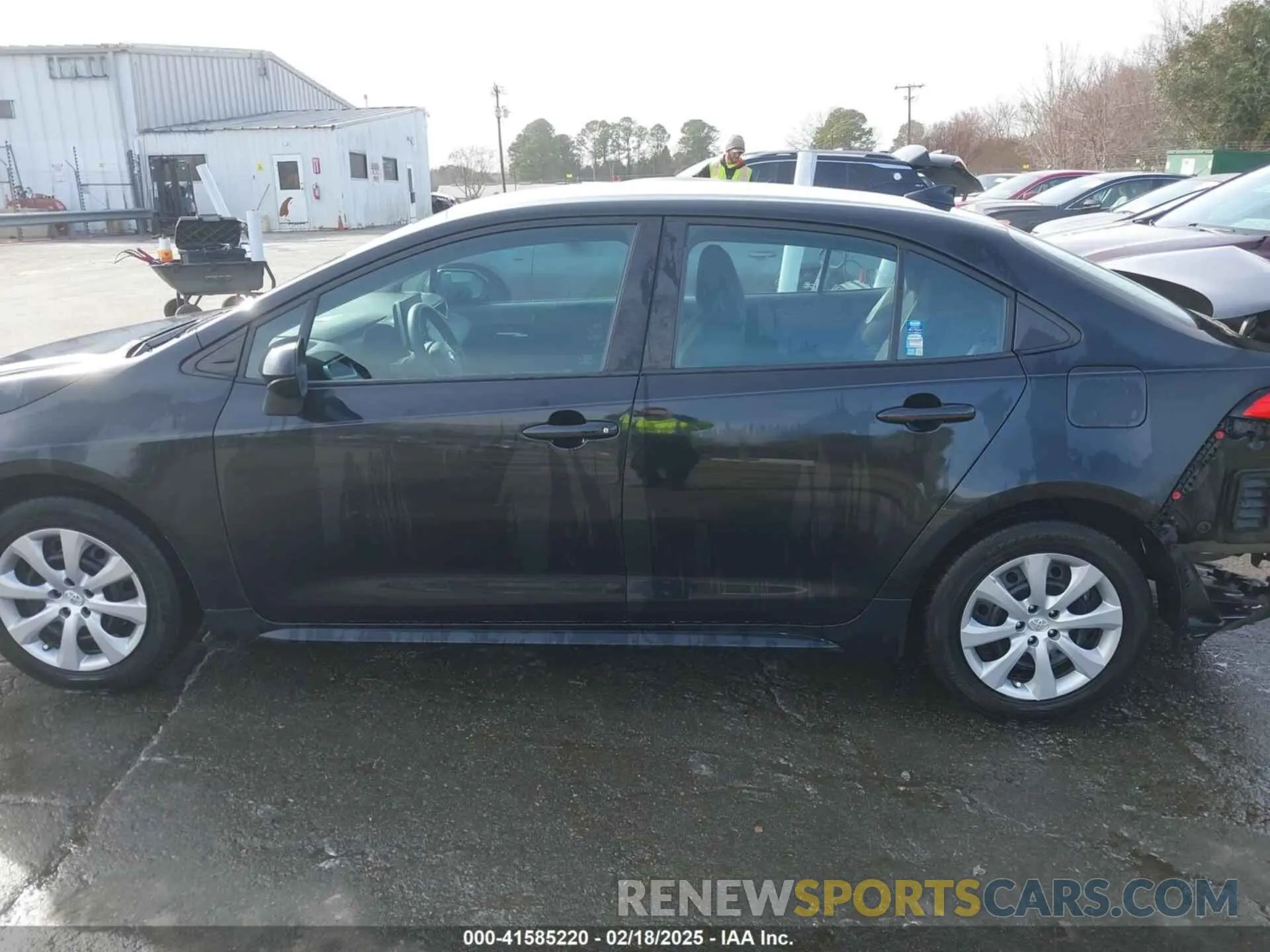 14 fotografías del automóvil dañado 5YFEPMAE2MP204667 TOYOTA COROLLA 2021