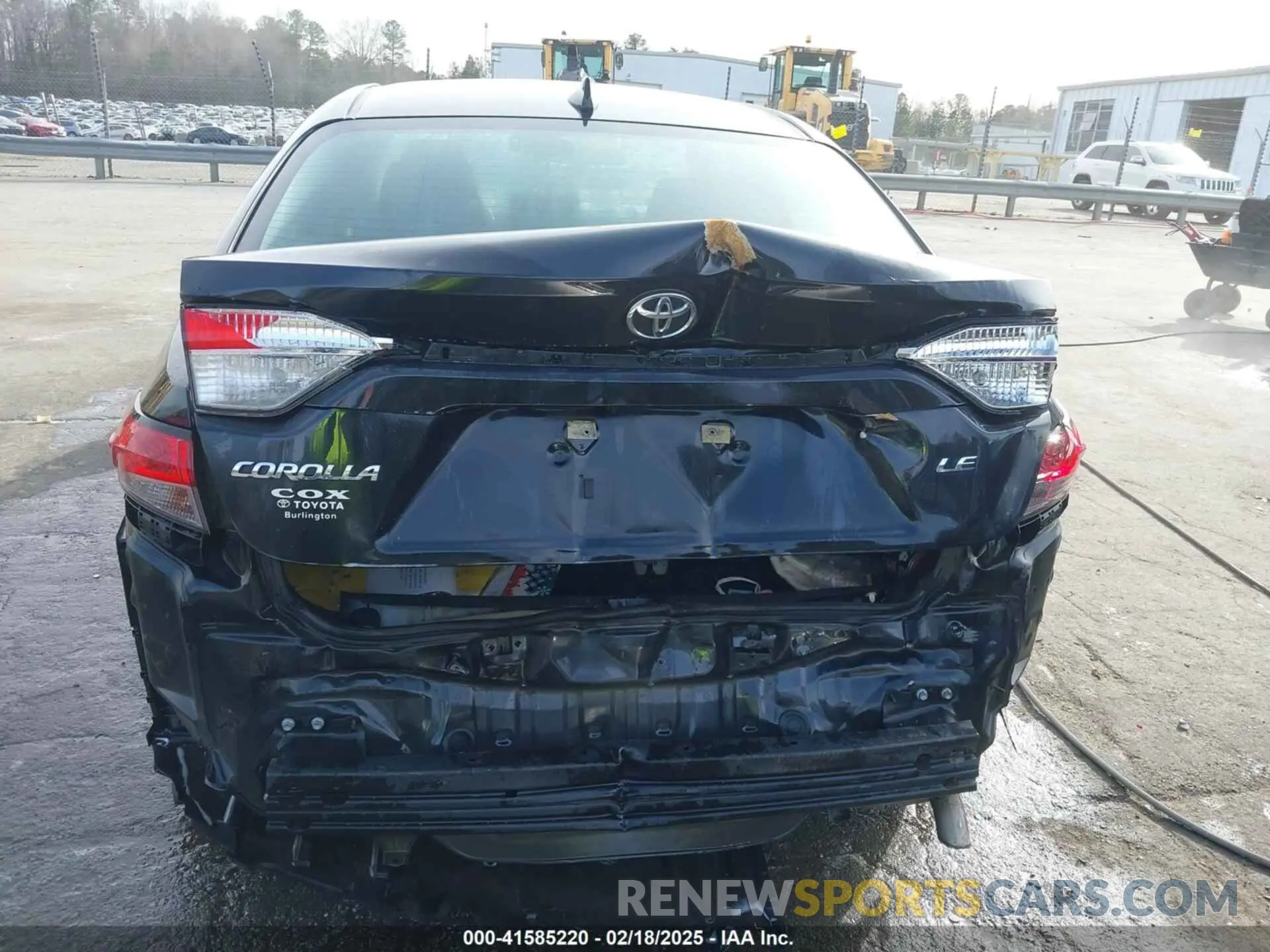 16 fotografías del automóvil dañado 5YFEPMAE2MP204667 TOYOTA COROLLA 2021