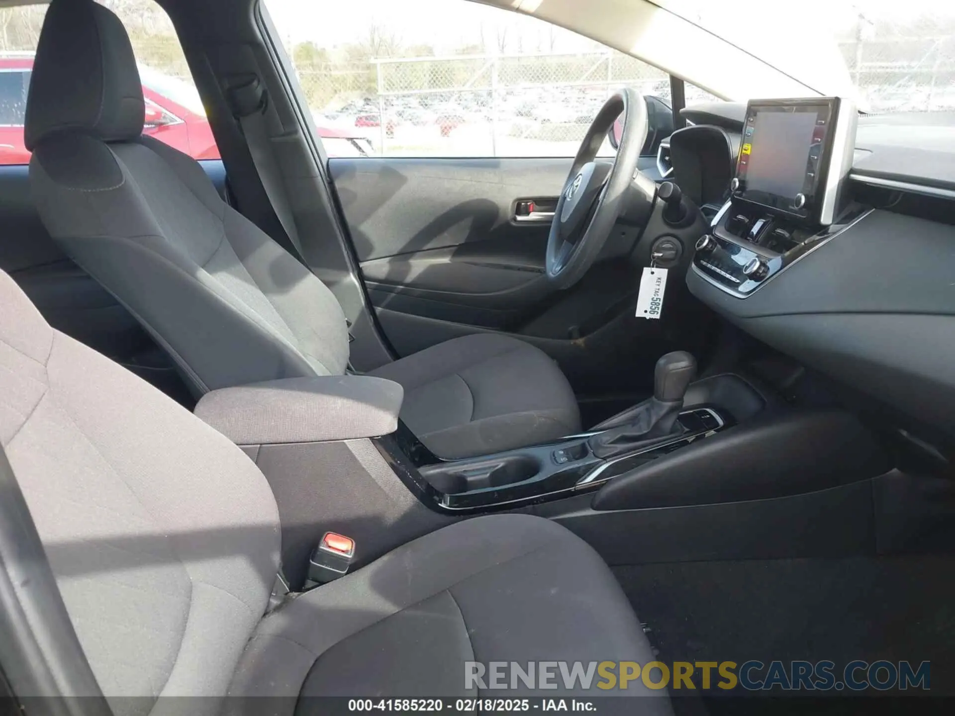5 fotografías del automóvil dañado 5YFEPMAE2MP204667 TOYOTA COROLLA 2021
