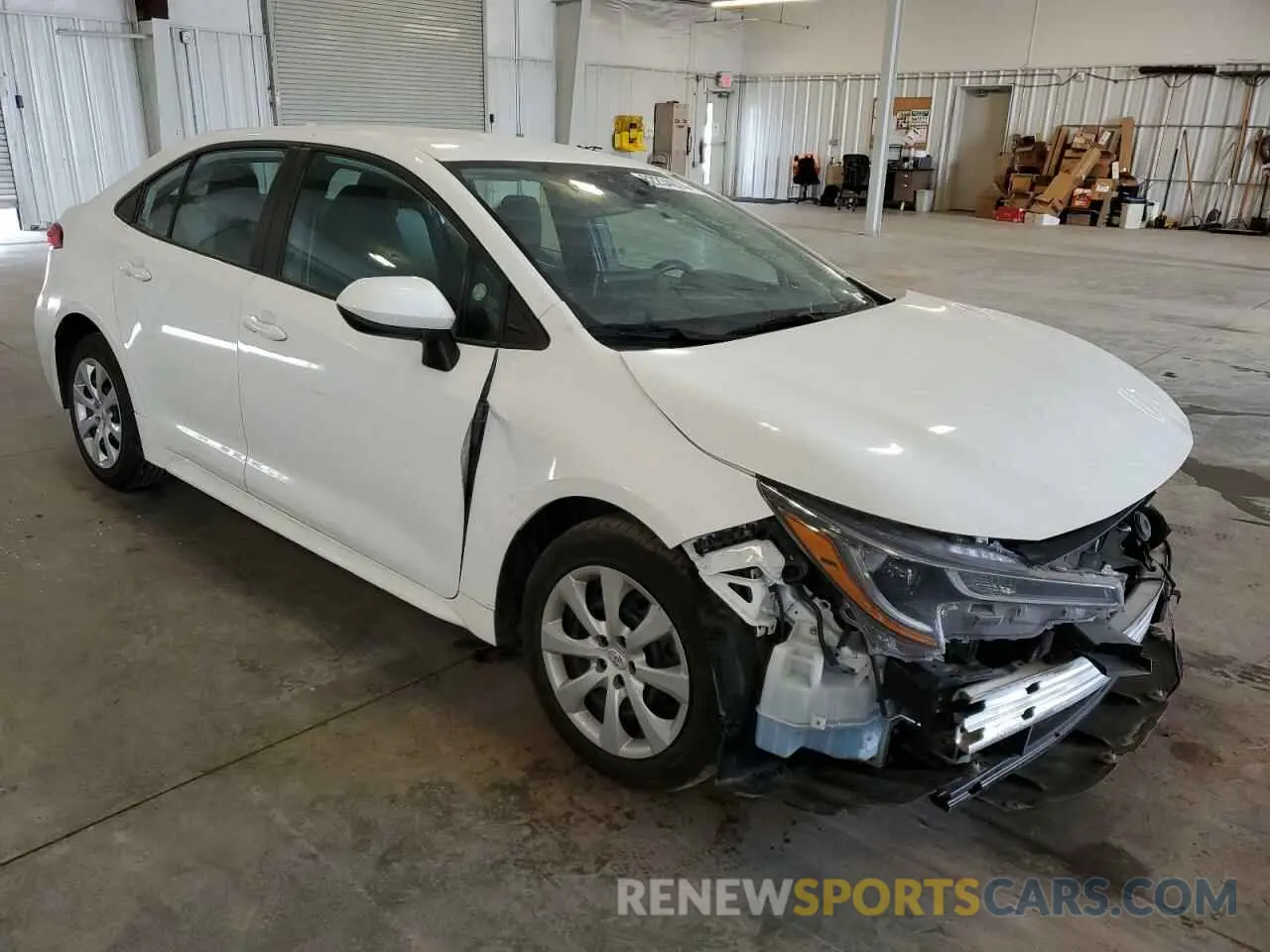 4 fotografías del automóvil dañado 5YFEPMAE2MP204863 TOYOTA COROLLA 2021