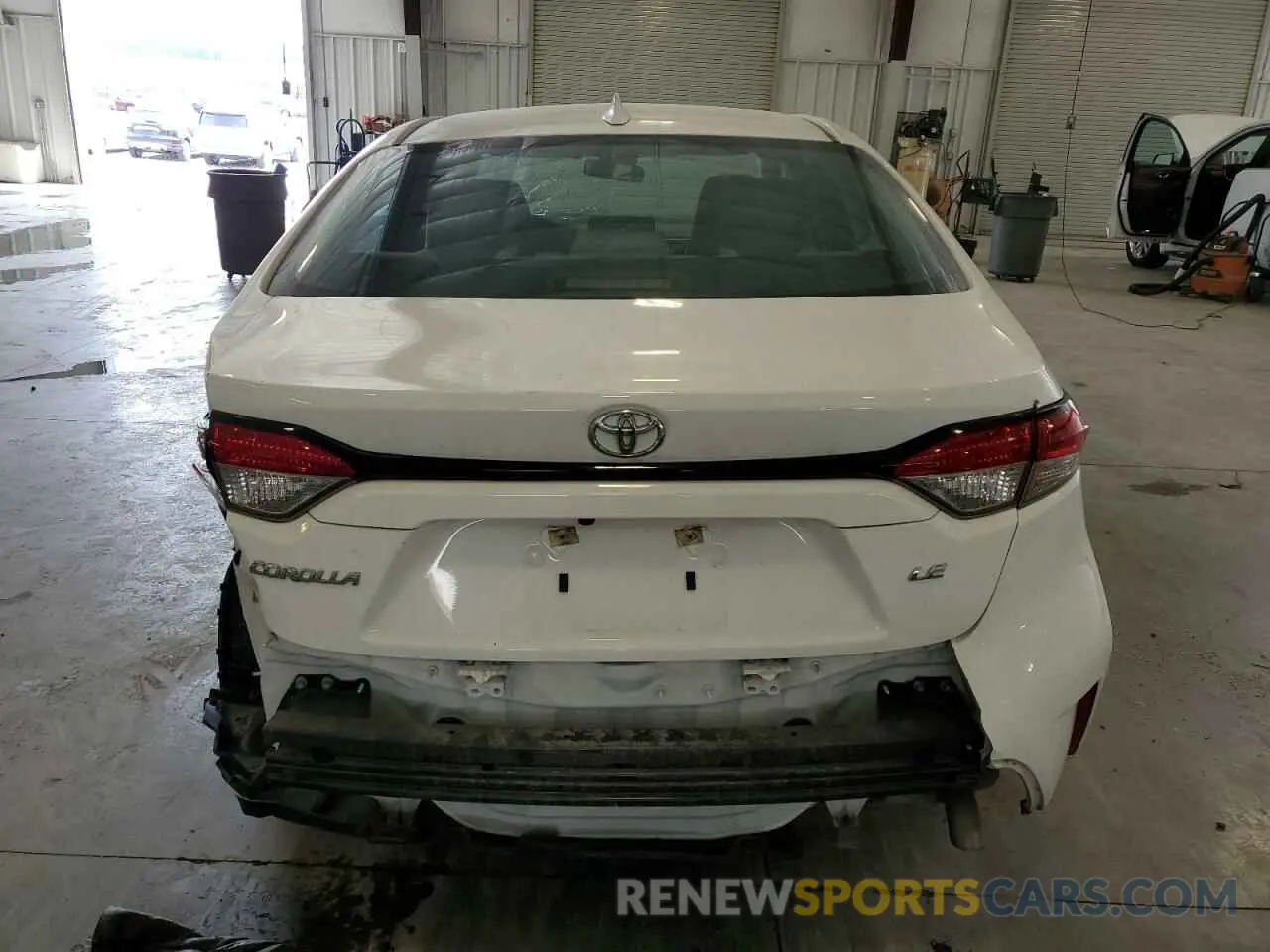 6 fotografías del automóvil dañado 5YFEPMAE2MP204863 TOYOTA COROLLA 2021