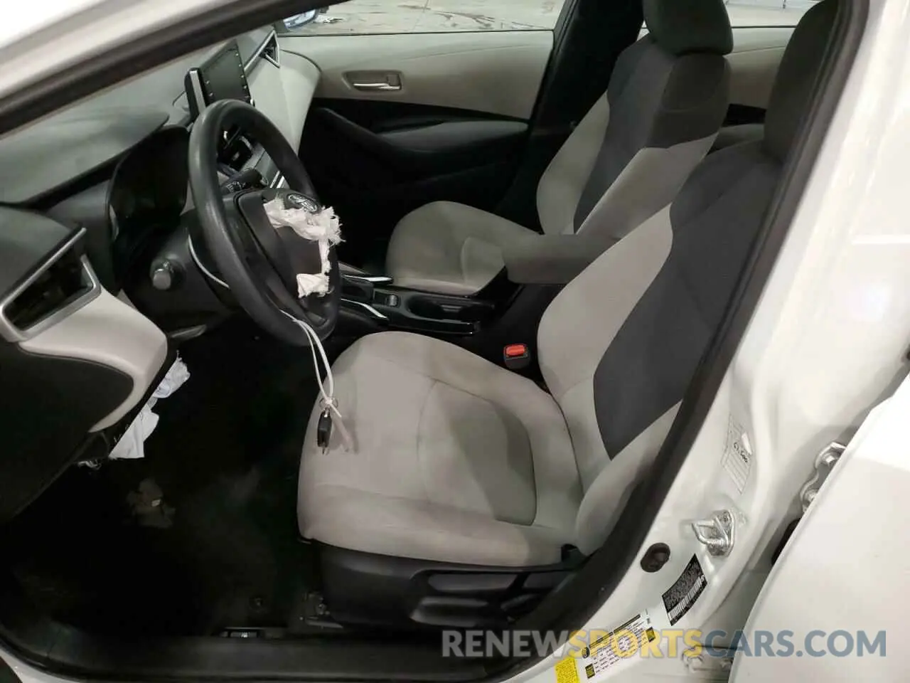 7 fotografías del automóvil dañado 5YFEPMAE2MP204863 TOYOTA COROLLA 2021