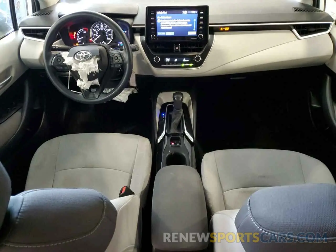 8 fotografías del automóvil dañado 5YFEPMAE2MP204863 TOYOTA COROLLA 2021