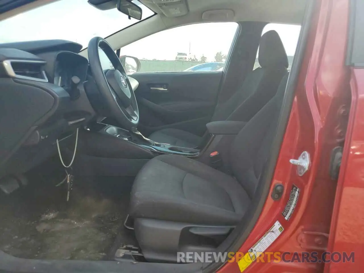 7 fotografías del automóvil dañado 5YFEPMAE2MP214762 TOYOTA COROLLA 2021