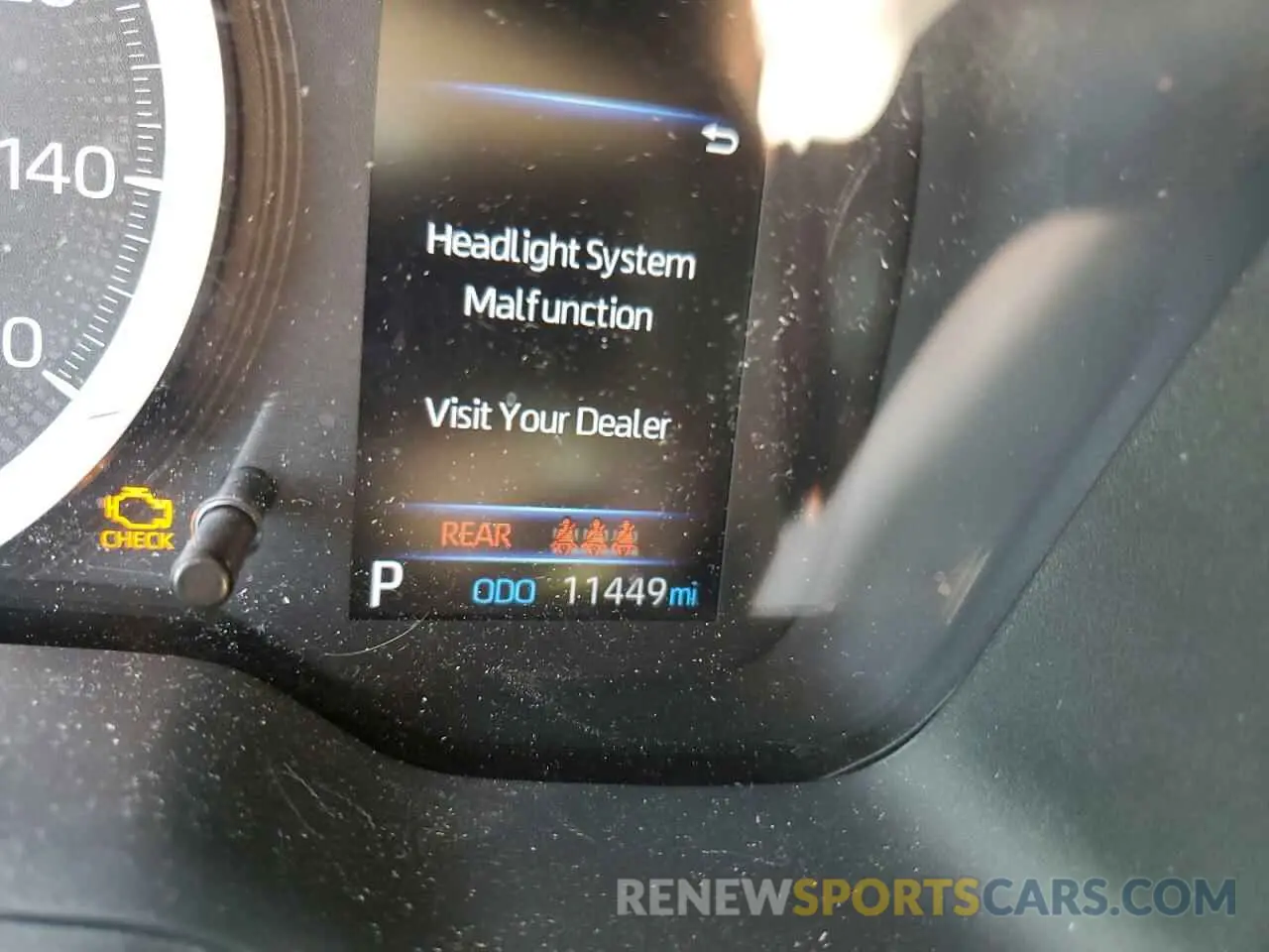 8 fotografías del automóvil dañado 5YFEPMAE2MP220710 TOYOTA COROLLA 2021