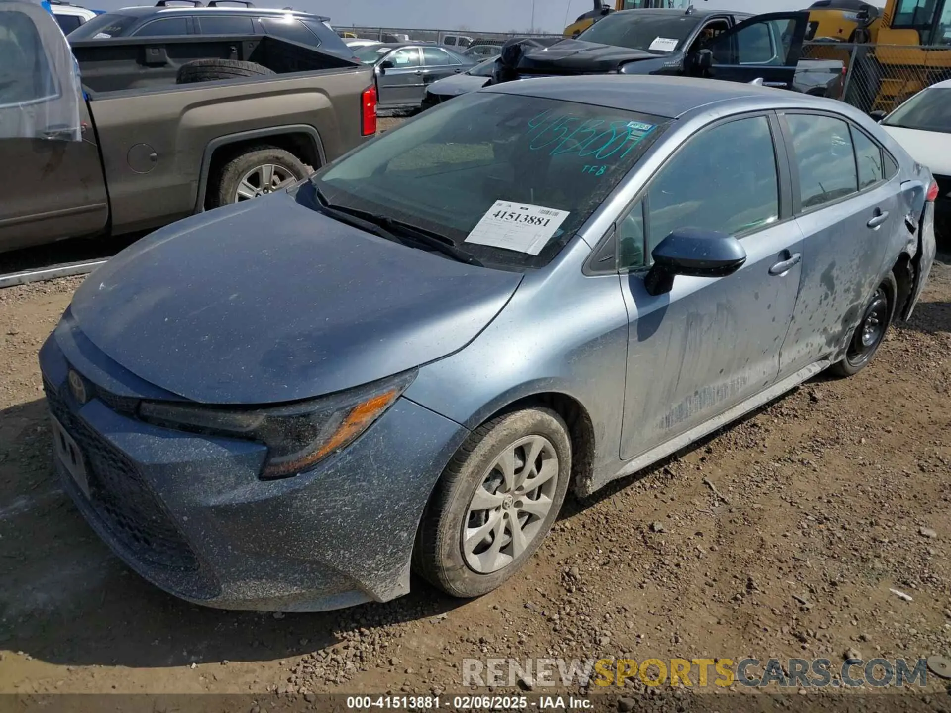 1 fotografías del automóvil dañado 5YFEPMAE2MP230007 TOYOTA COROLLA 2021