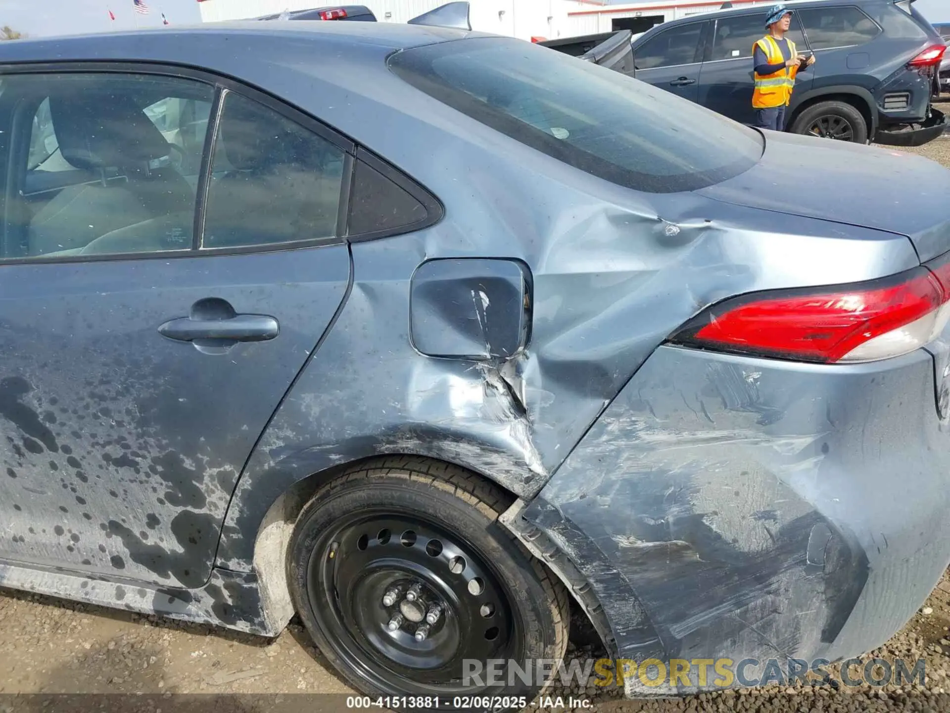 5 fotografías del automóvil dañado 5YFEPMAE2MP230007 TOYOTA COROLLA 2021