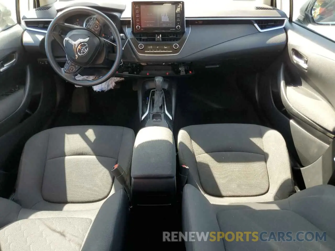 8 fotografías del automóvil dañado 5YFEPMAE2MP232565 TOYOTA COROLLA 2021