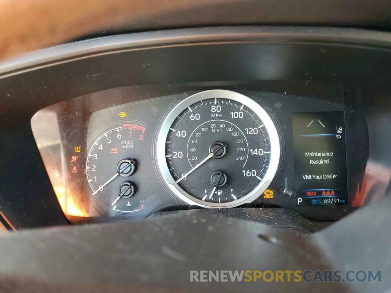 9 fotografías del automóvil dañado 5YFEPMAE2MP232565 TOYOTA COROLLA 2021