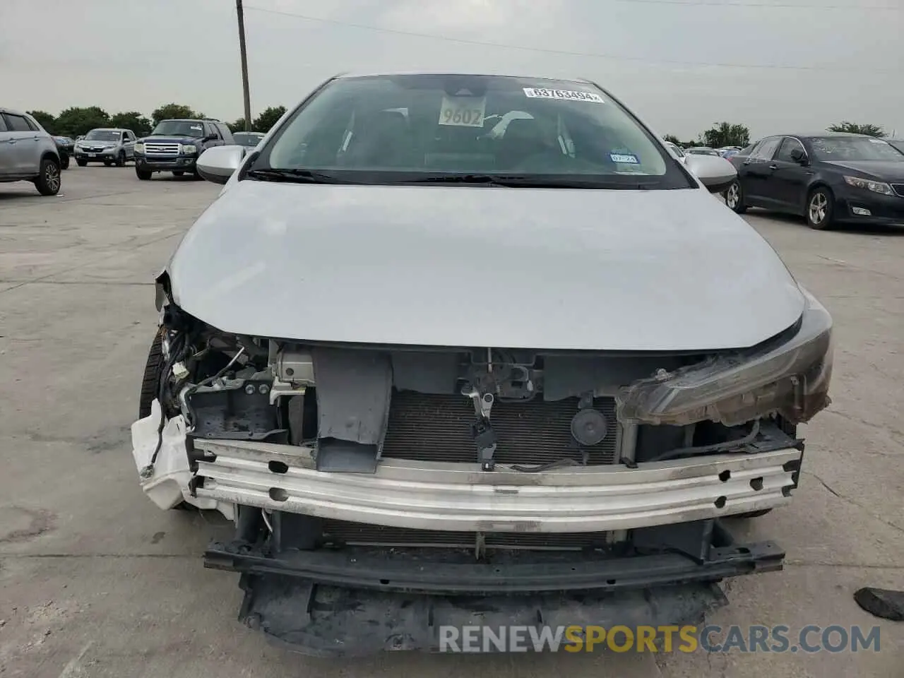 5 fotografías del automóvil dañado 5YFEPMAE2MP234882 TOYOTA COROLLA 2021
