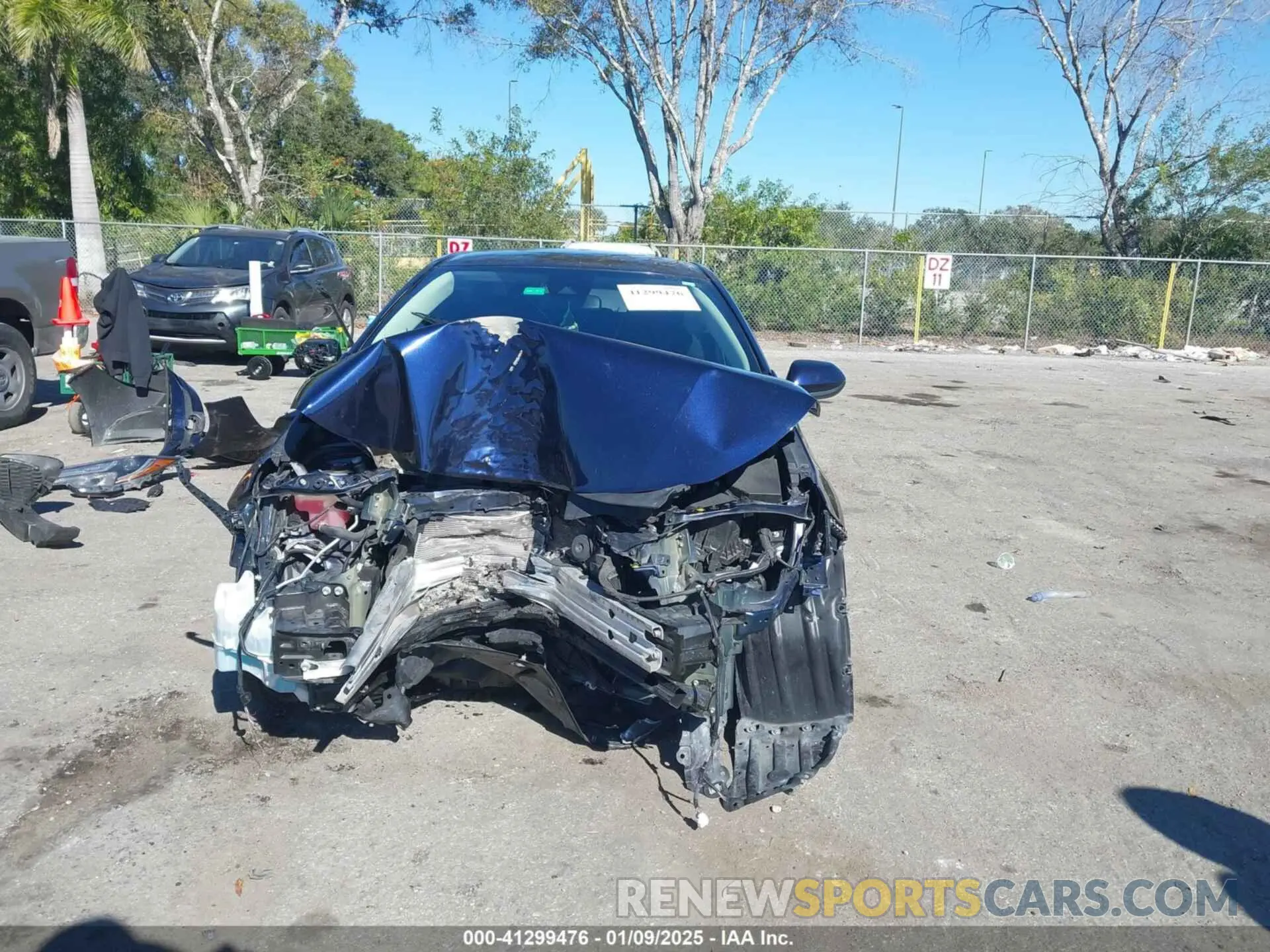 6 fotografías del automóvil dañado 5YFEPMAE2MP235885 TOYOTA COROLLA 2021