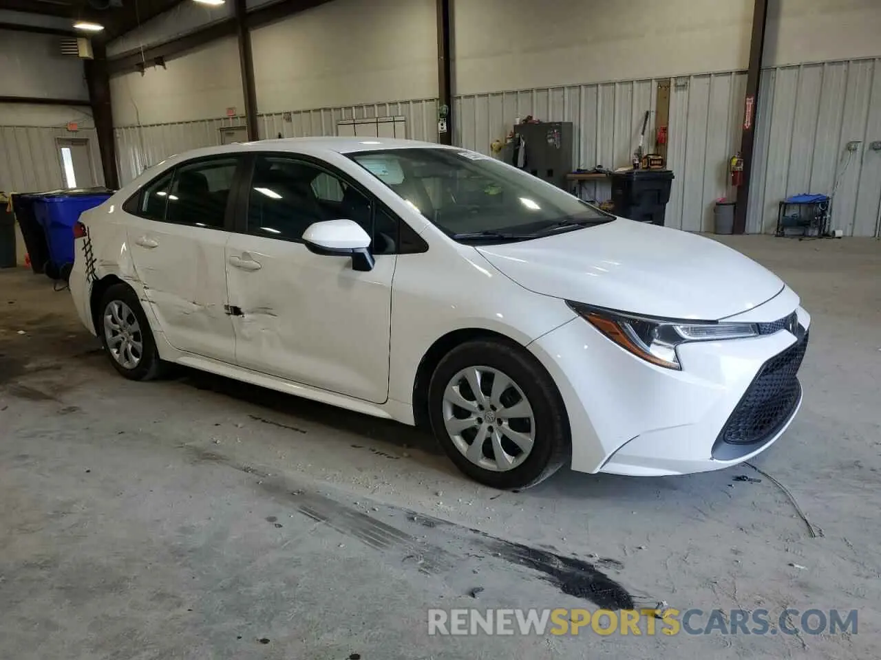 4 fotografías del automóvil dañado 5YFEPMAE2MP241184 TOYOTA COROLLA 2021