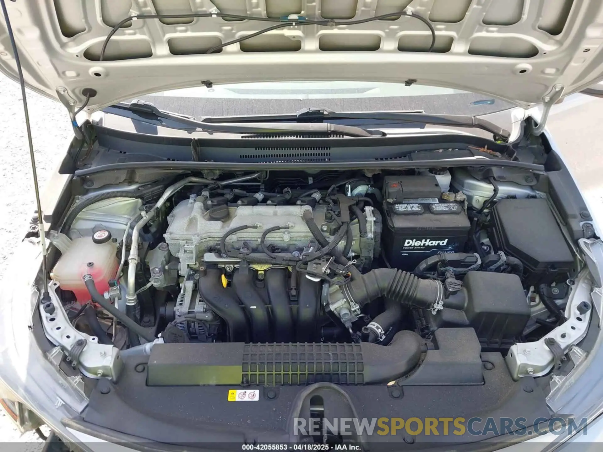 10 fotografías del automóvil dañado 5YFEPMAE2MP246076 TOYOTA COROLLA 2021