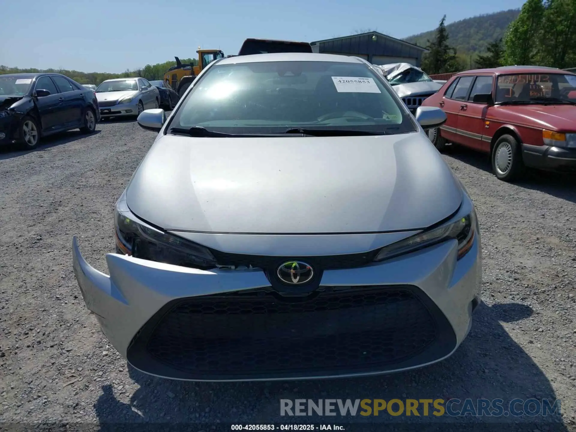 12 fotografías del automóvil dañado 5YFEPMAE2MP246076 TOYOTA COROLLA 2021