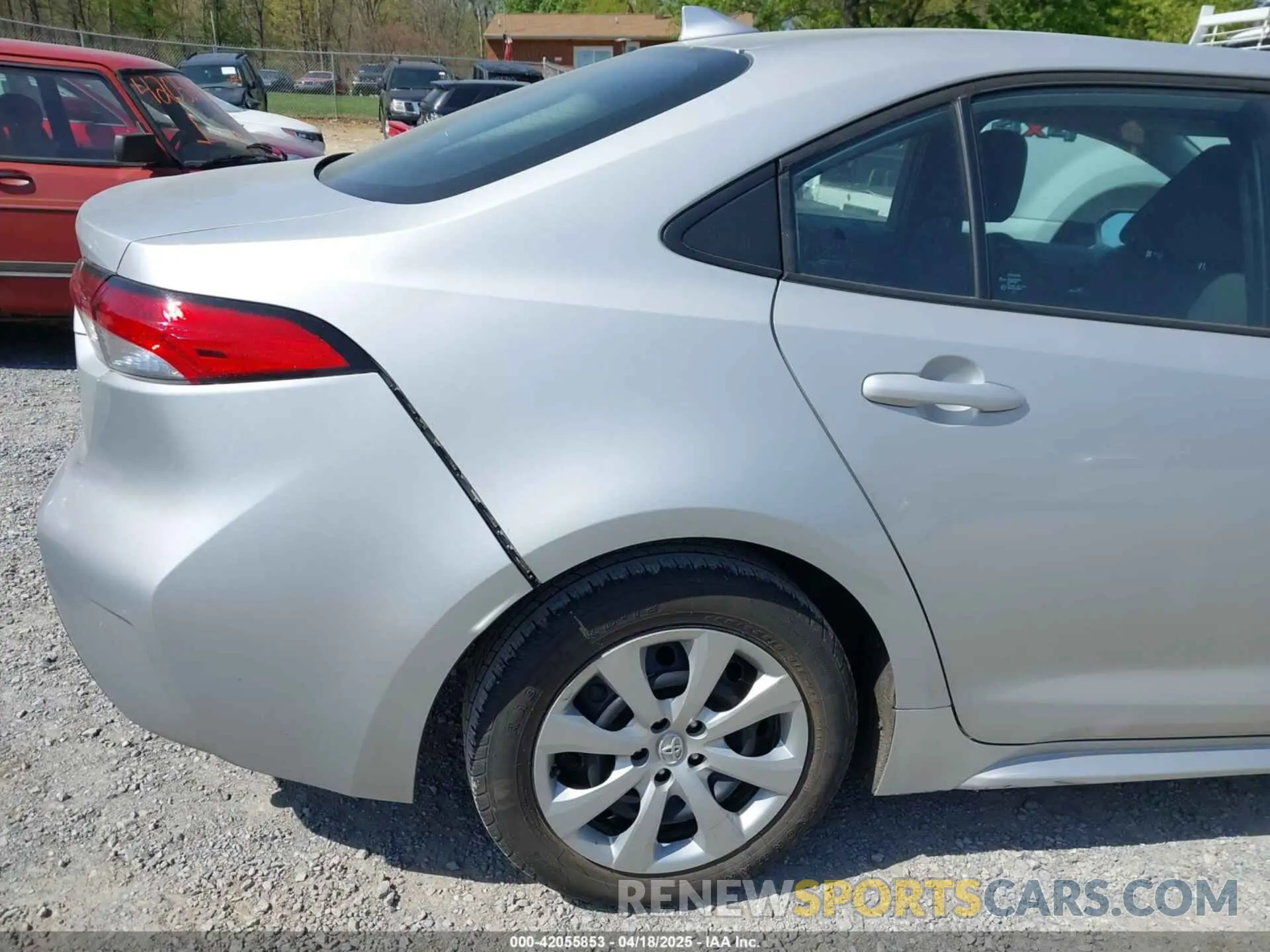 18 fotografías del automóvil dañado 5YFEPMAE2MP246076 TOYOTA COROLLA 2021