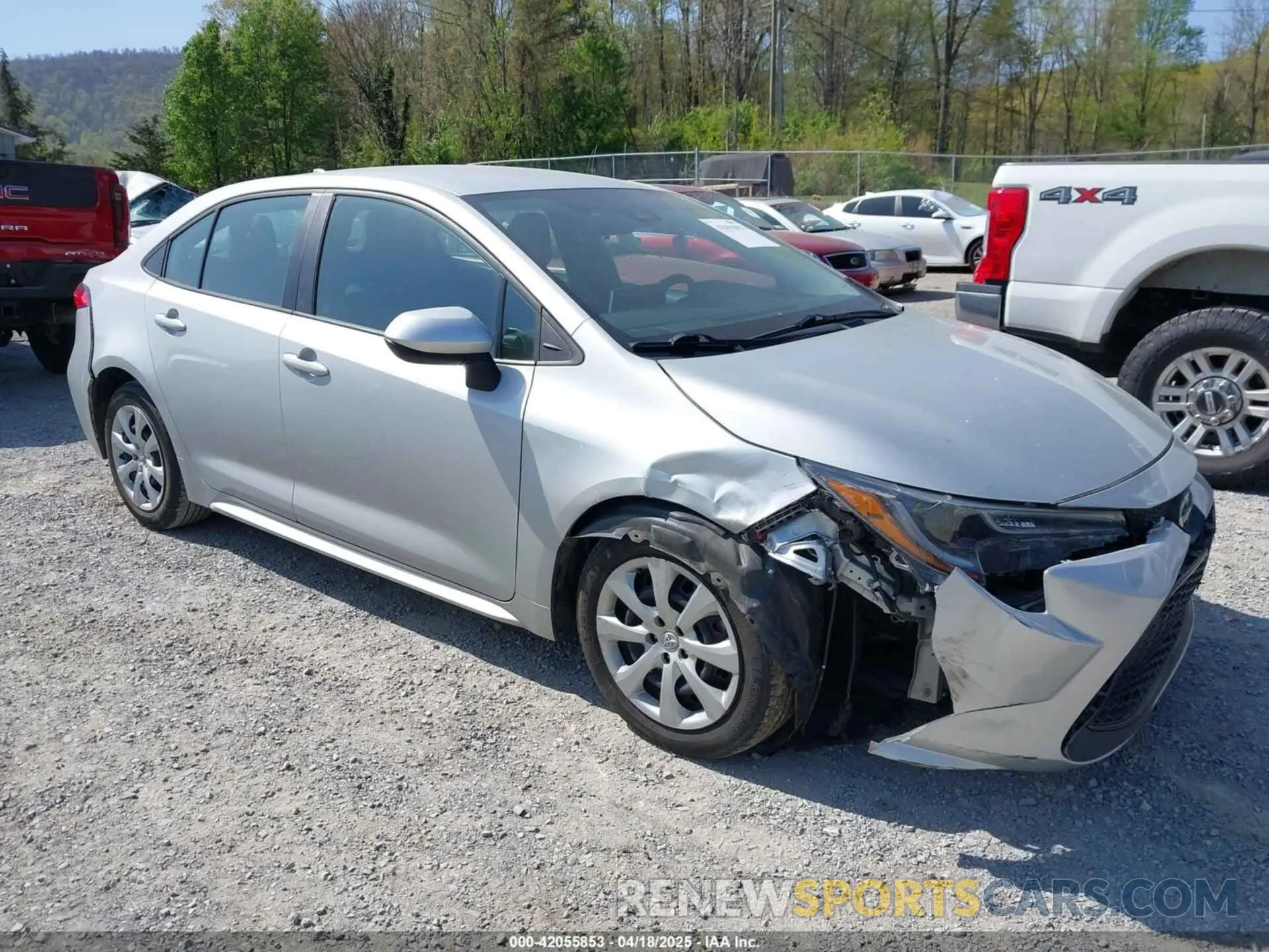 6 fotografías del automóvil dañado 5YFEPMAE2MP246076 TOYOTA COROLLA 2021