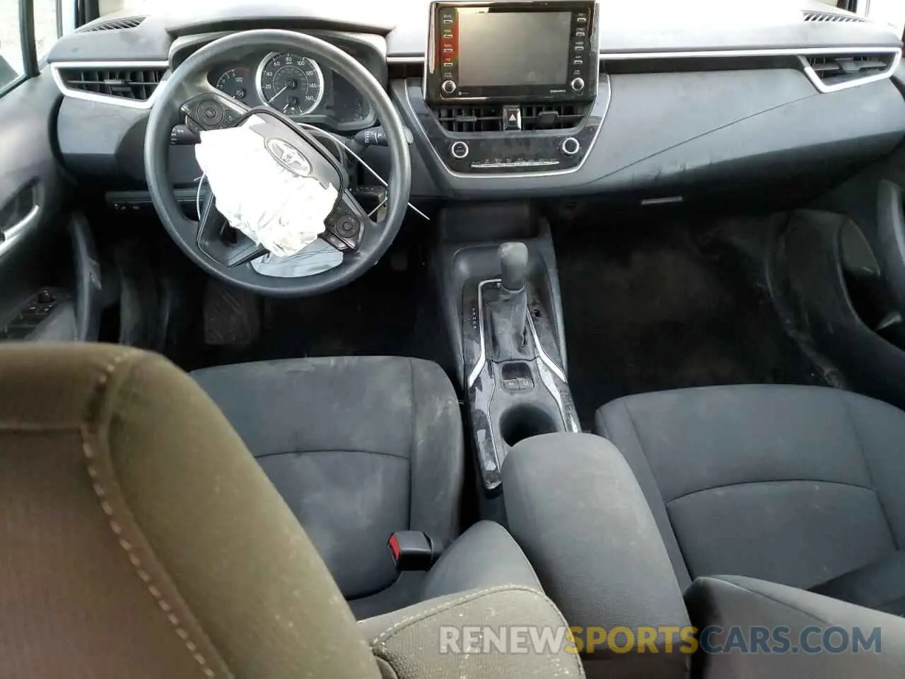 8 fotografías del automóvil dañado 5YFEPMAE2MP248362 TOYOTA COROLLA 2021