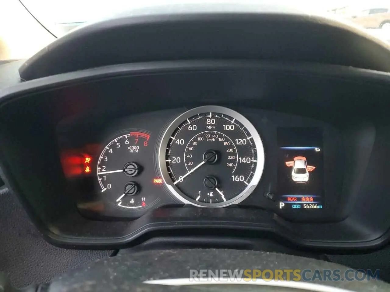 9 fotografías del automóvil dañado 5YFEPMAE2MP256588 TOYOTA COROLLA 2021