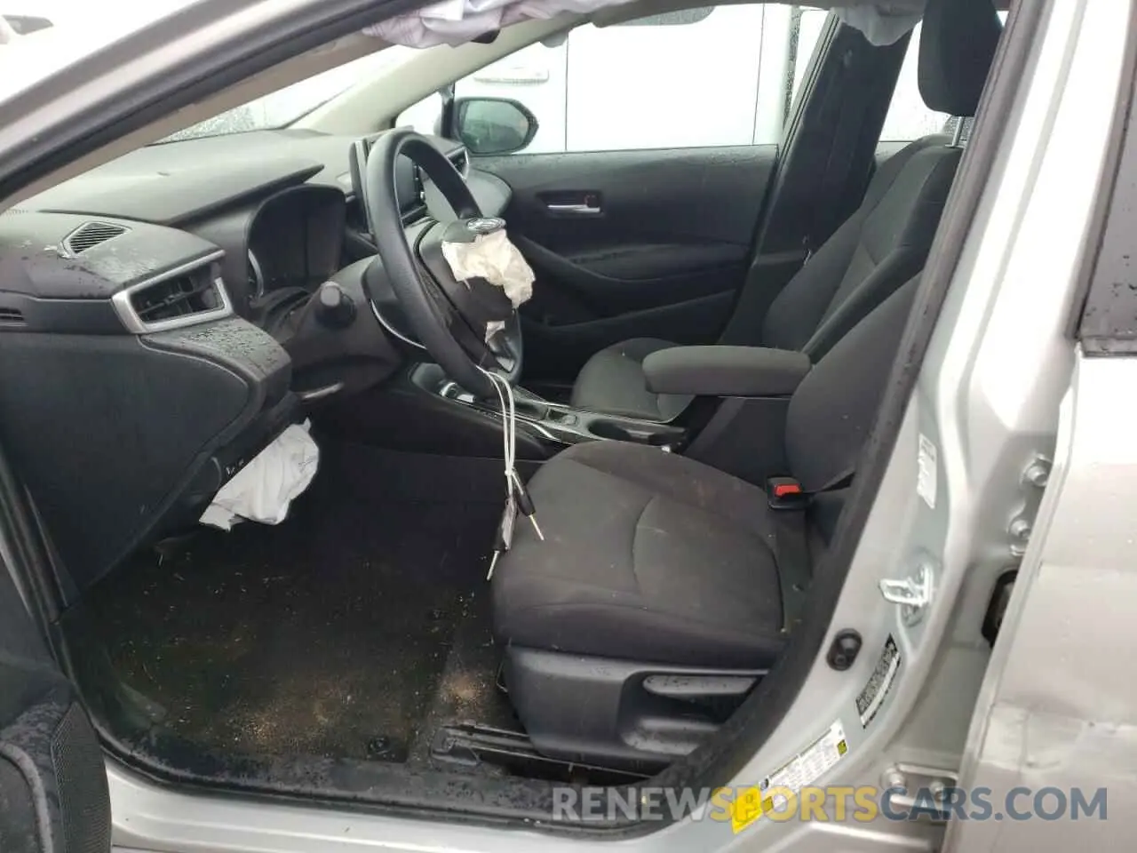 7 fotografías del automóvil dañado 5YFEPMAE2MP260382 TOYOTA COROLLA 2021