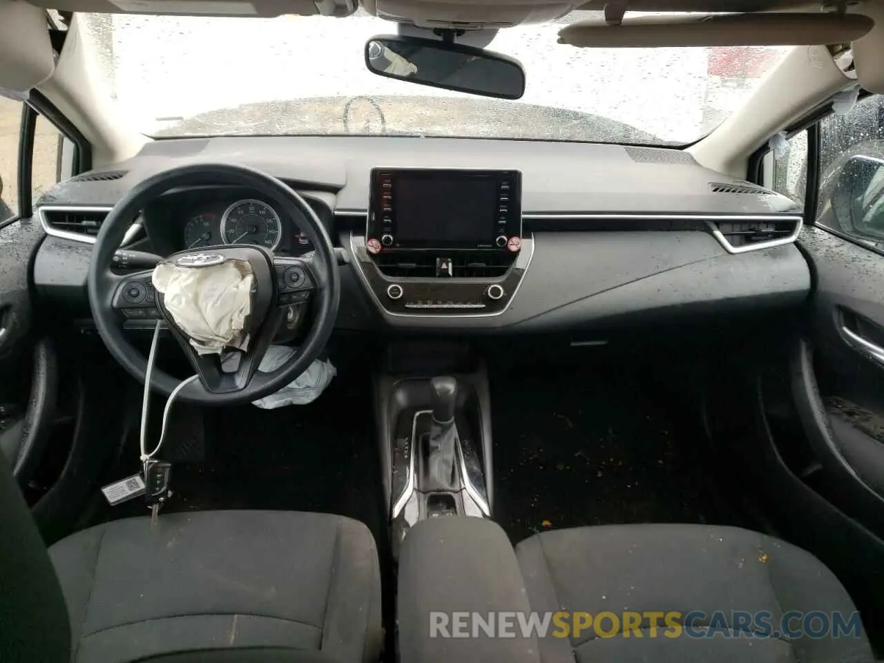 8 fotografías del automóvil dañado 5YFEPMAE2MP260382 TOYOTA COROLLA 2021