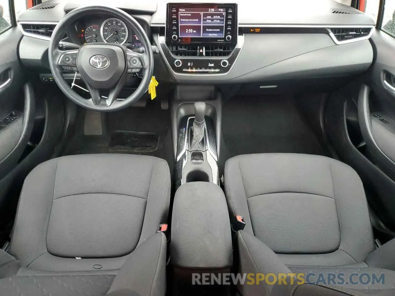 8 fotografías del automóvil dañado 5YFEPMAE2MP260432 TOYOTA COROLLA 2021
