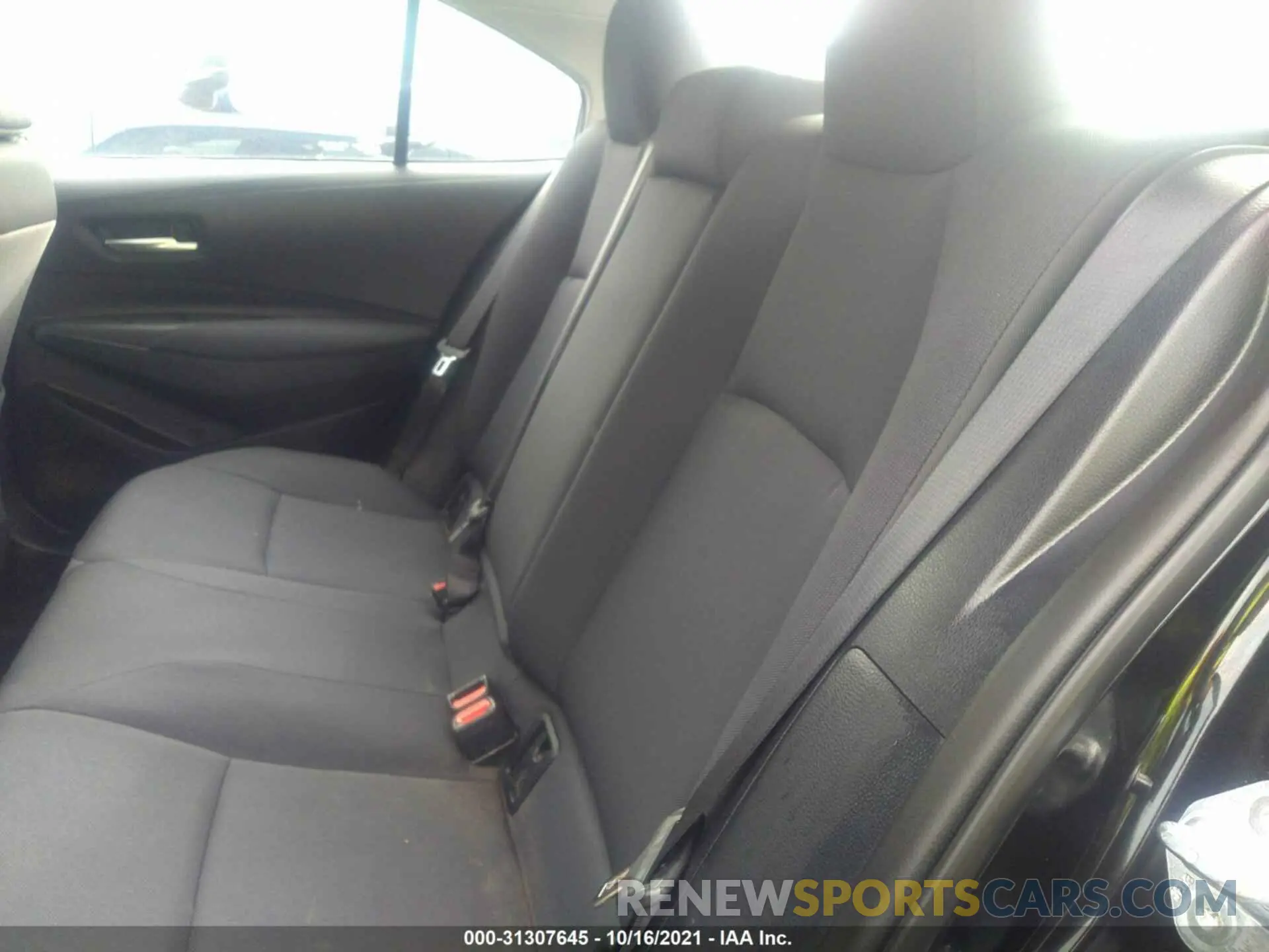 8 fotografías del automóvil dañado 5YFEPMAE2MP264366 TOYOTA COROLLA 2021
