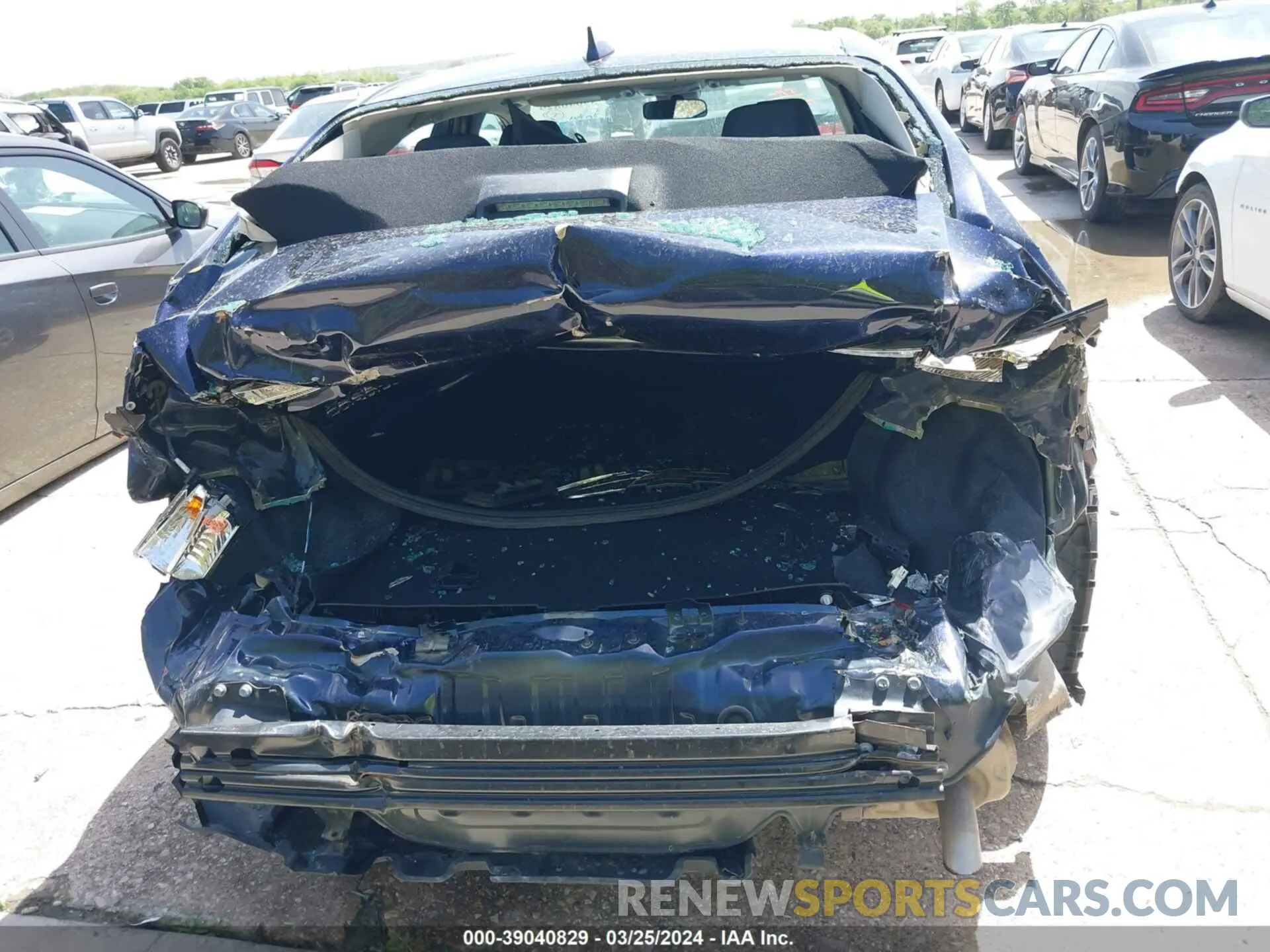 16 fotografías del automóvil dañado 5YFEPMAE2MP268532 TOYOTA COROLLA 2021