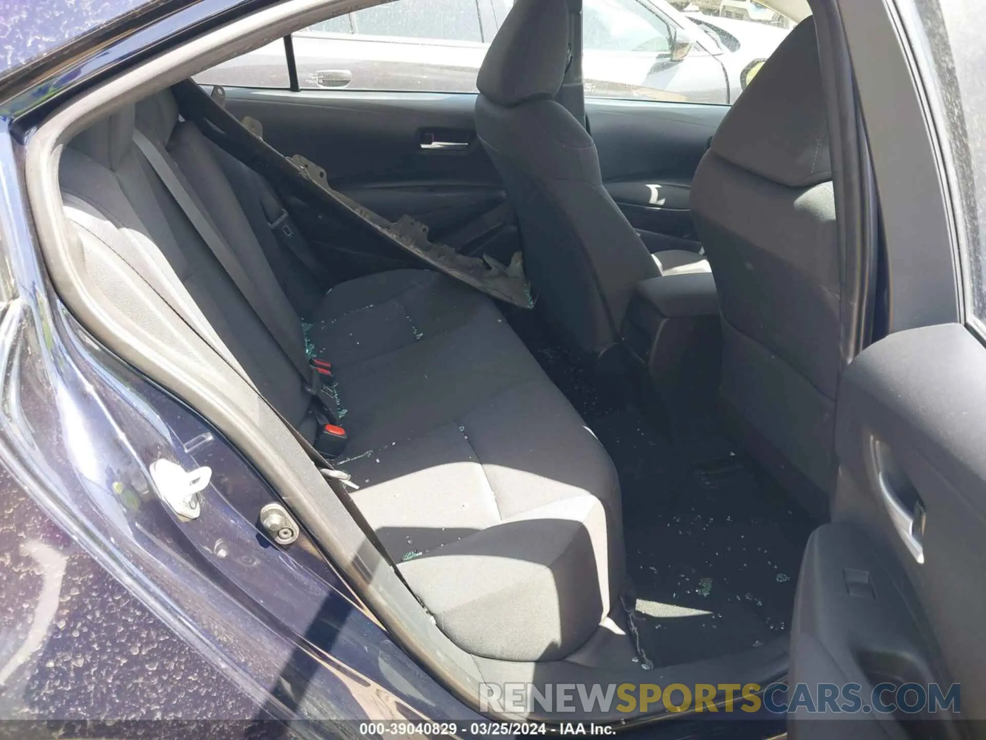 8 fotografías del automóvil dañado 5YFEPMAE2MP268532 TOYOTA COROLLA 2021
