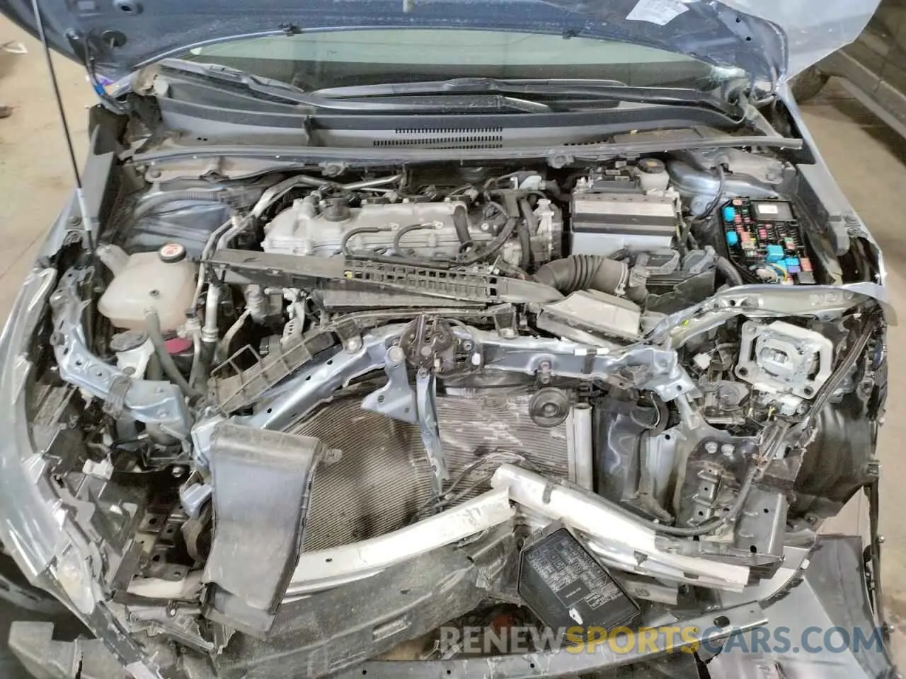 7 fotografías del automóvil dañado 5YFEPMAE2MP269146 TOYOTA COROLLA 2021