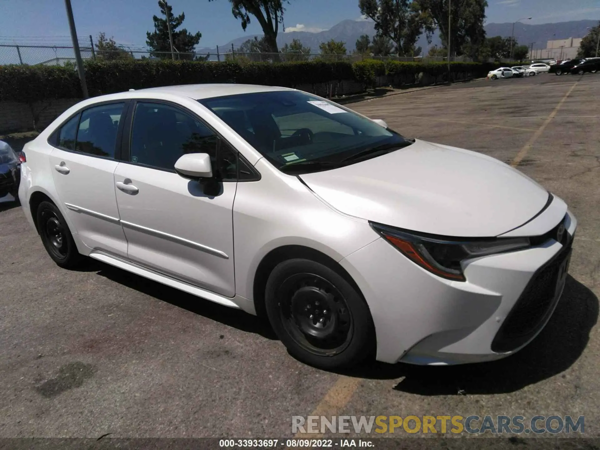 1 fotografías del automóvil dañado 5YFEPMAE3MP159061 TOYOTA COROLLA 2021