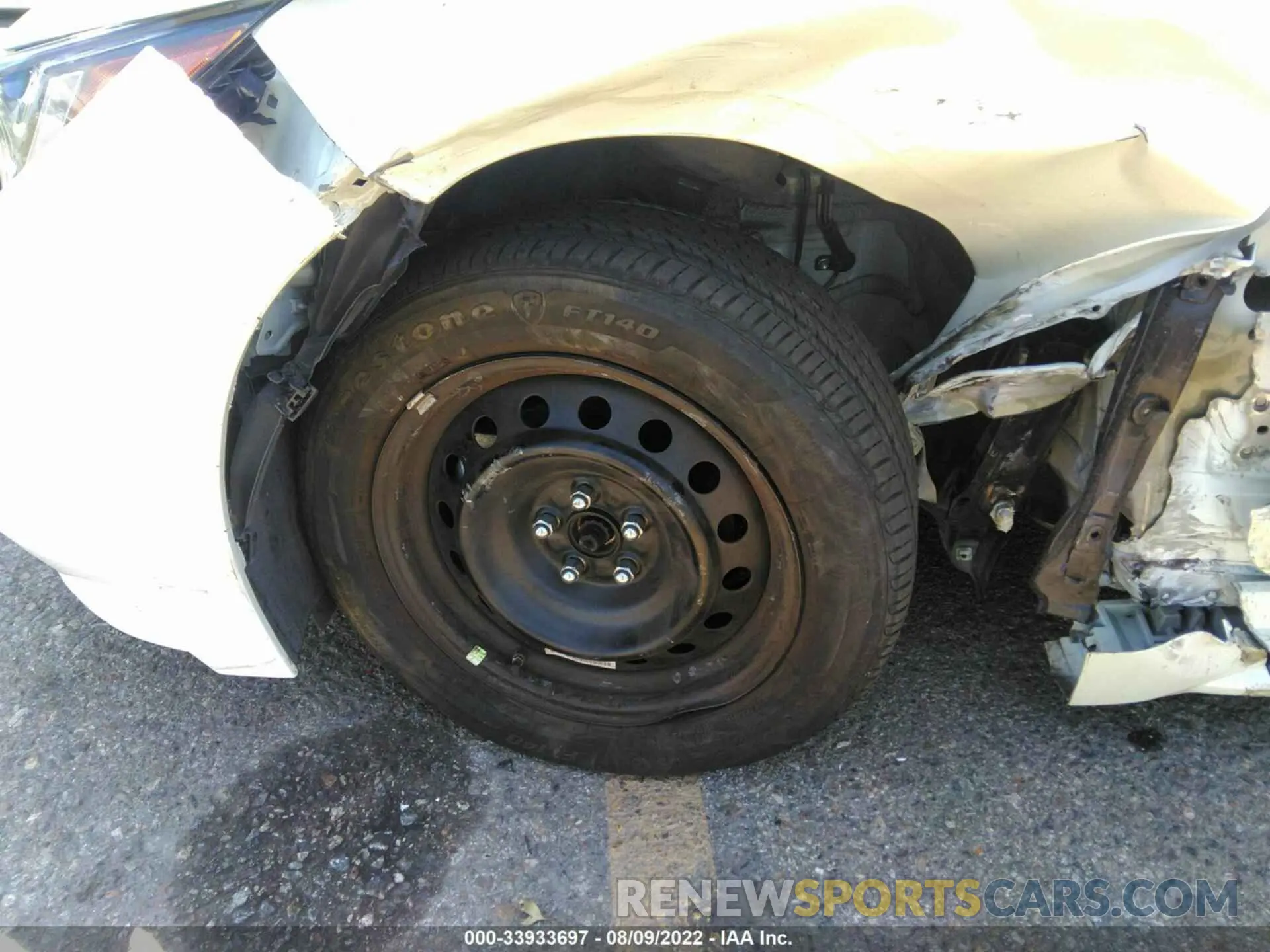 6 fotografías del automóvil dañado 5YFEPMAE3MP159061 TOYOTA COROLLA 2021