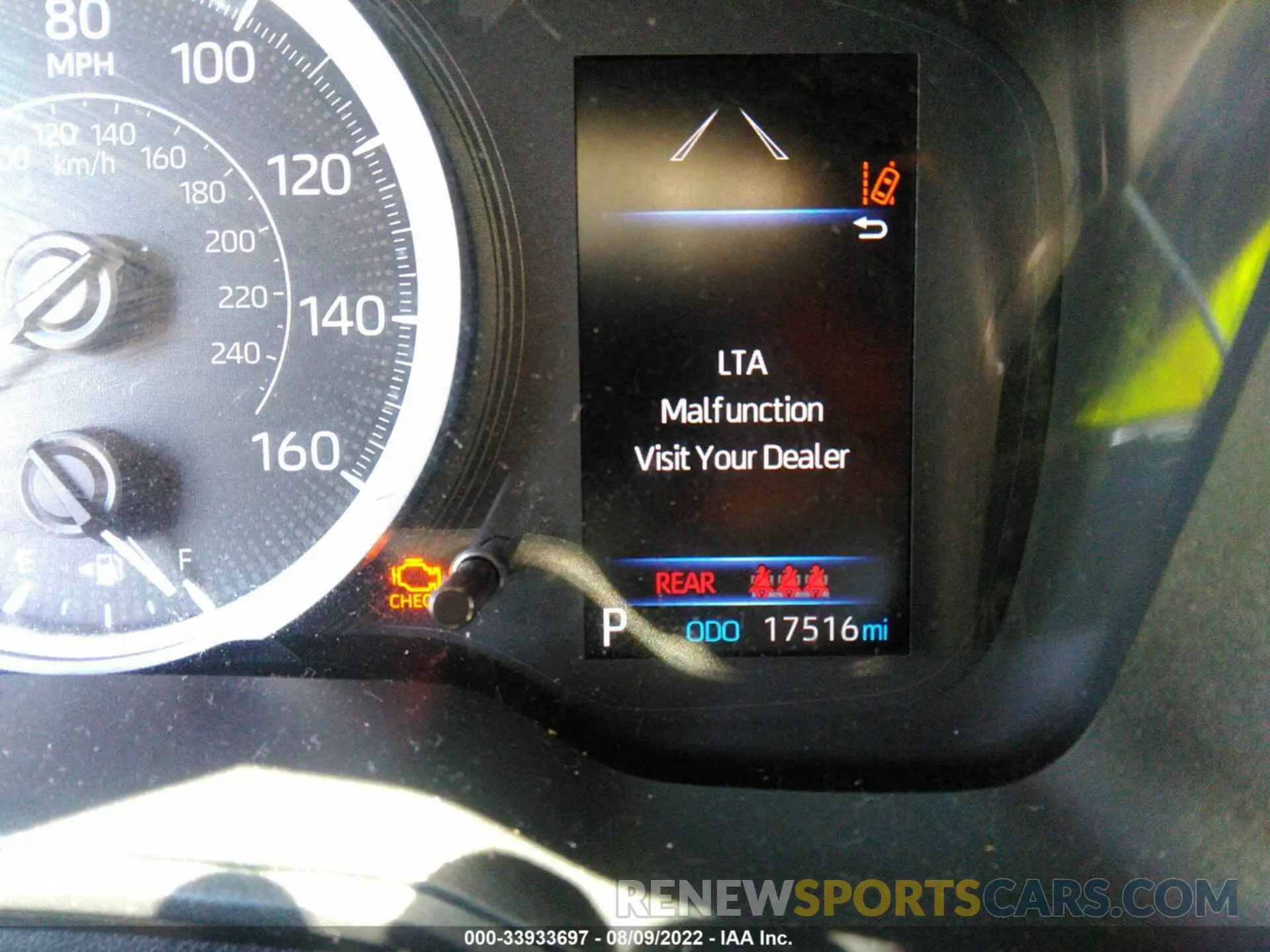 7 fotografías del automóvil dañado 5YFEPMAE3MP159061 TOYOTA COROLLA 2021