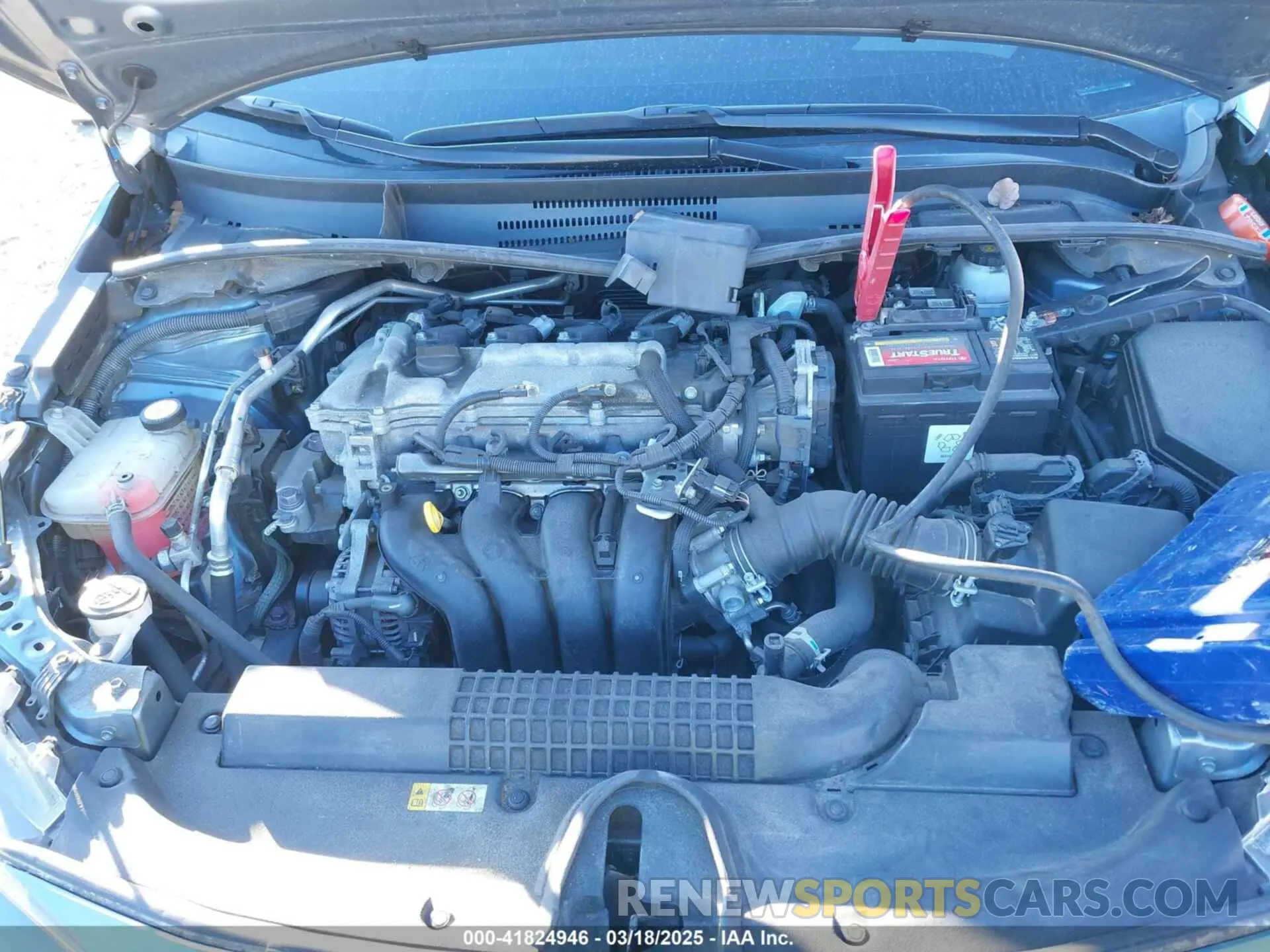 10 fotografías del automóvil dañado 5YFEPMAE3MP163711 TOYOTA COROLLA 2021