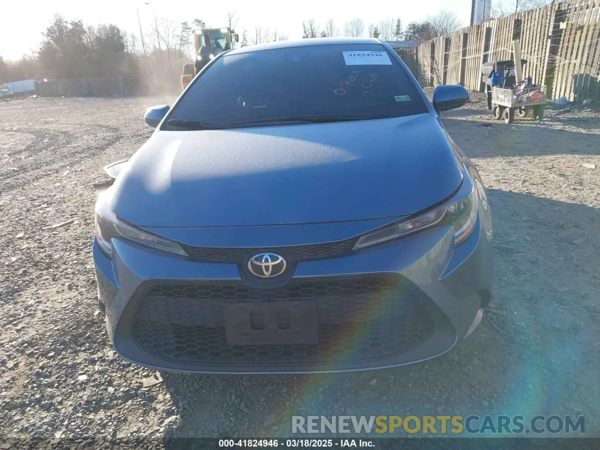 13 fotografías del automóvil dañado 5YFEPMAE3MP163711 TOYOTA COROLLA 2021