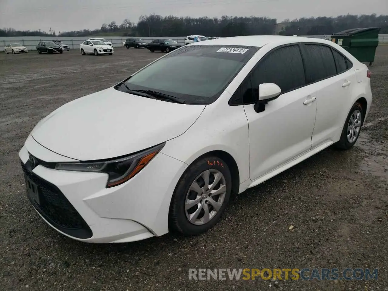1 fotografías del automóvil dañado 5YFEPMAE3MP165023 TOYOTA COROLLA 2021