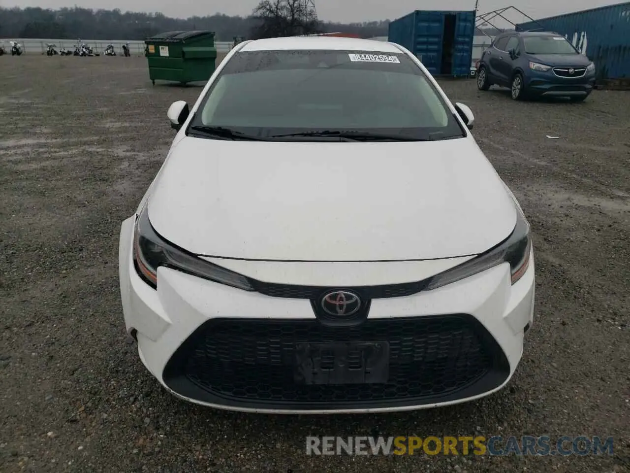 5 fotografías del automóvil dañado 5YFEPMAE3MP165023 TOYOTA COROLLA 2021