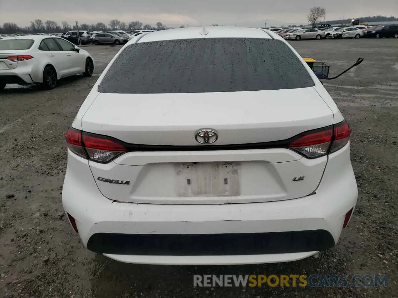 6 fotografías del automóvil dañado 5YFEPMAE3MP165023 TOYOTA COROLLA 2021