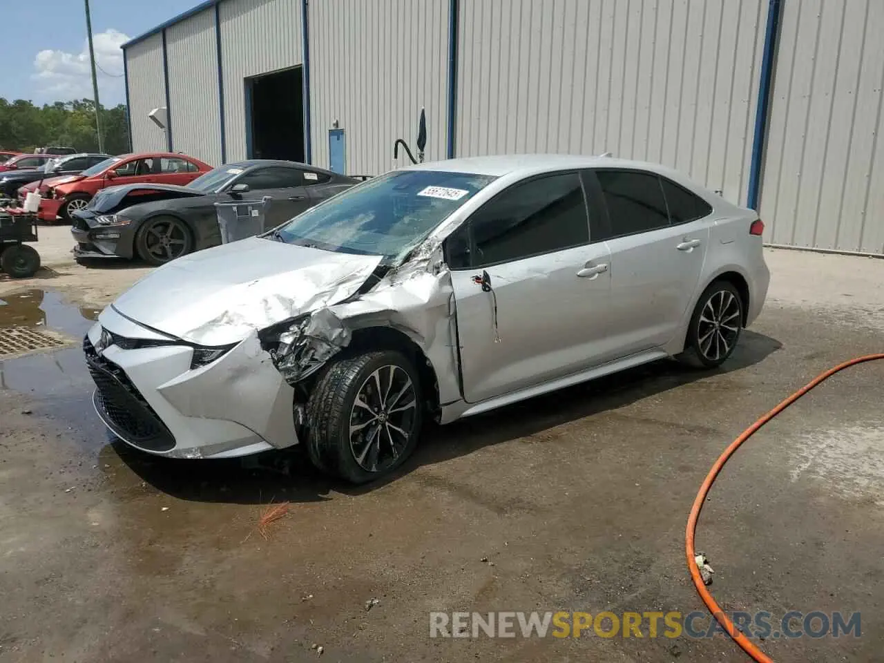 1 fotografías del automóvil dañado 5YFEPMAE3MP168424 TOYOTA COROLLA 2021