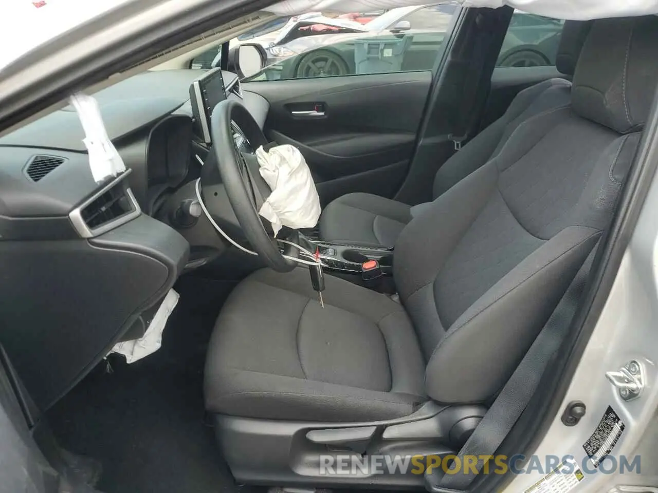 7 fotografías del automóvil dañado 5YFEPMAE3MP168424 TOYOTA COROLLA 2021