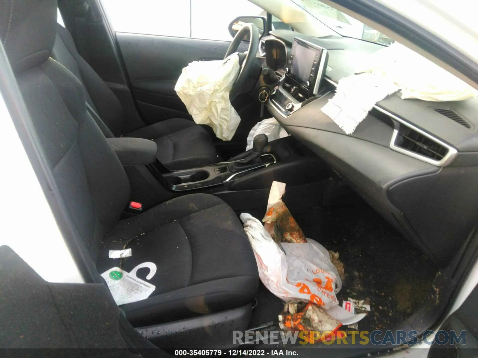 5 fotografías del automóvil dañado 5YFEPMAE3MP168584 TOYOTA COROLLA 2021